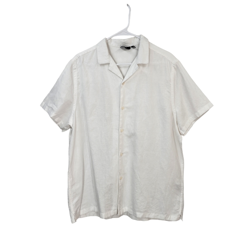 Asos Men's Short Sleeve Button Shirt - M